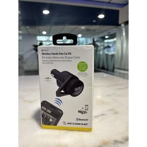 Brand New Scosche Bluetooth FM Transmitter (2.4a/12w 2-Port USB-A) - Black. NIB